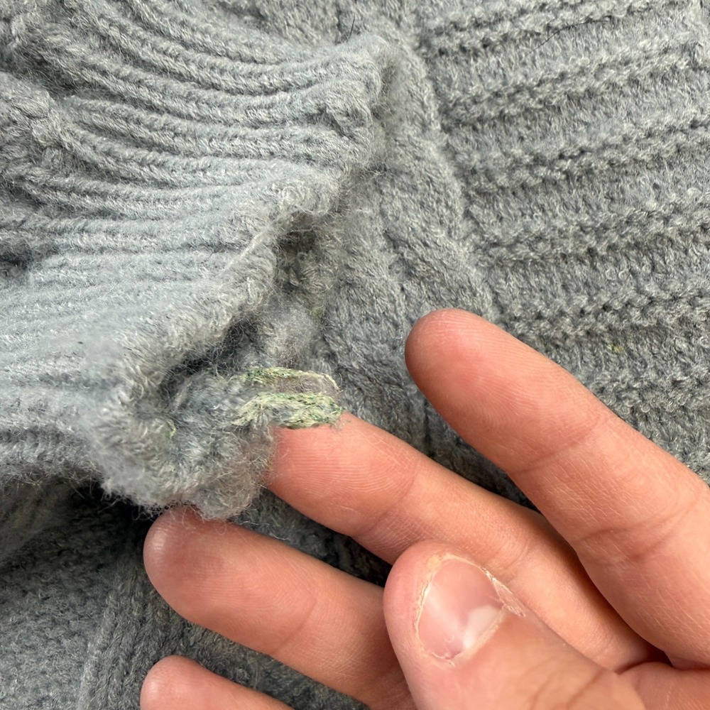 Taylor Swift The Tortured Poets Department Cardigan Sweater XS/Small Cable Knit - Picture 4 of 12